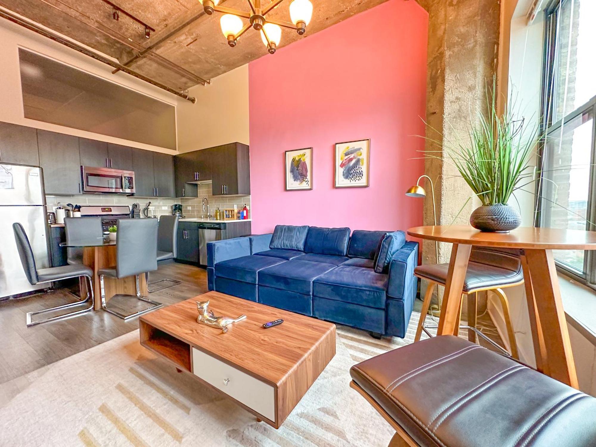Modern 2Br Loft With Amazing City Skyline View And Optional Parking For 8 Guests Near Mccormick Place And Soldier Field Chicago Exterior foto