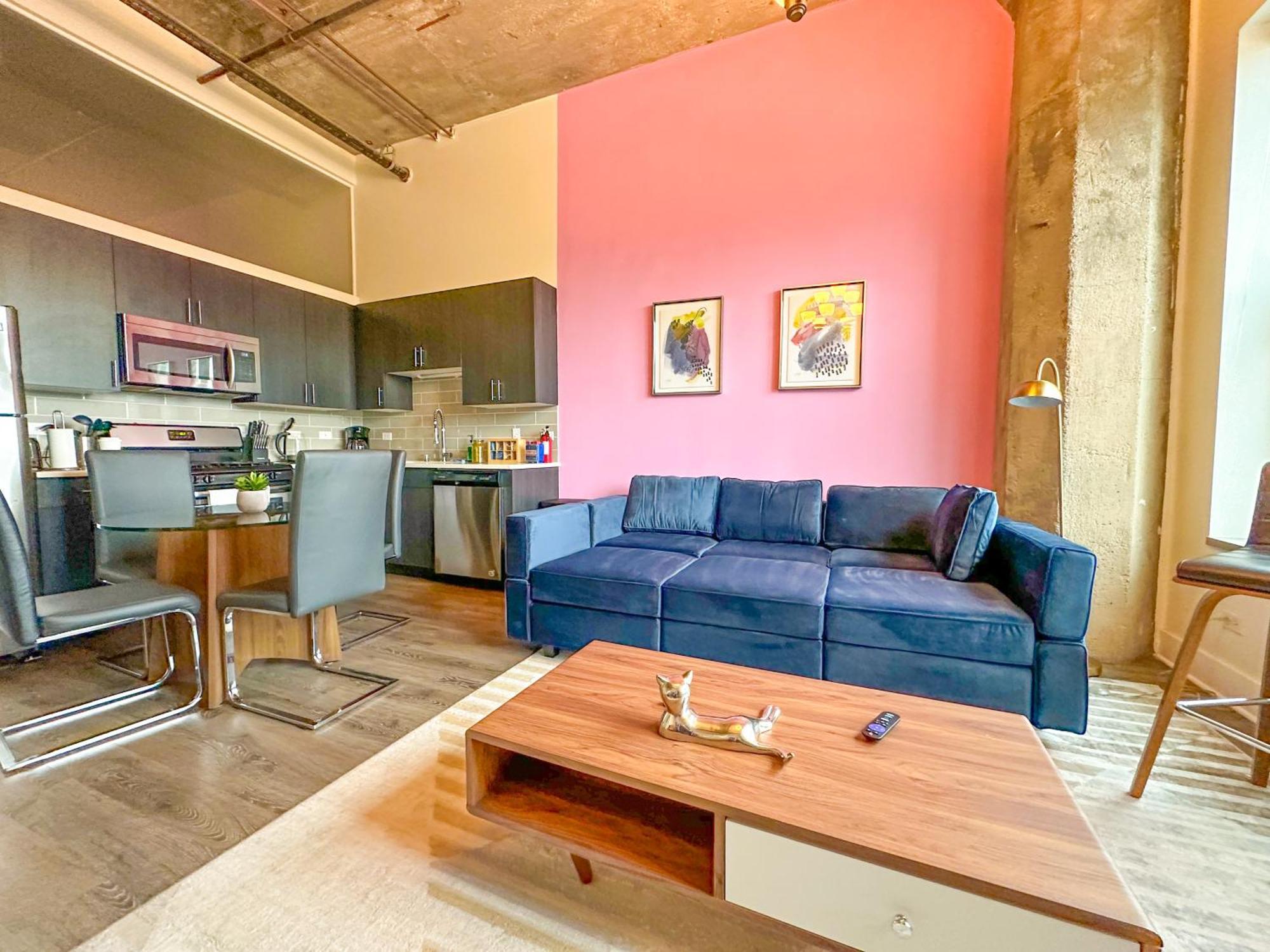 Modern 2Br Loft With Amazing City Skyline View And Optional Parking For 8 Guests Near Mccormick Place And Soldier Field Chicago Exterior foto